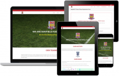 Plexacet Website Design - Mayfield FC